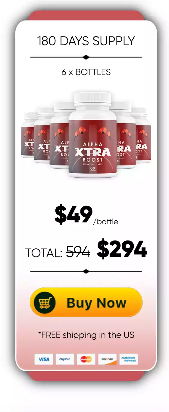 Alpha Xtra Boost - 6 Bottles