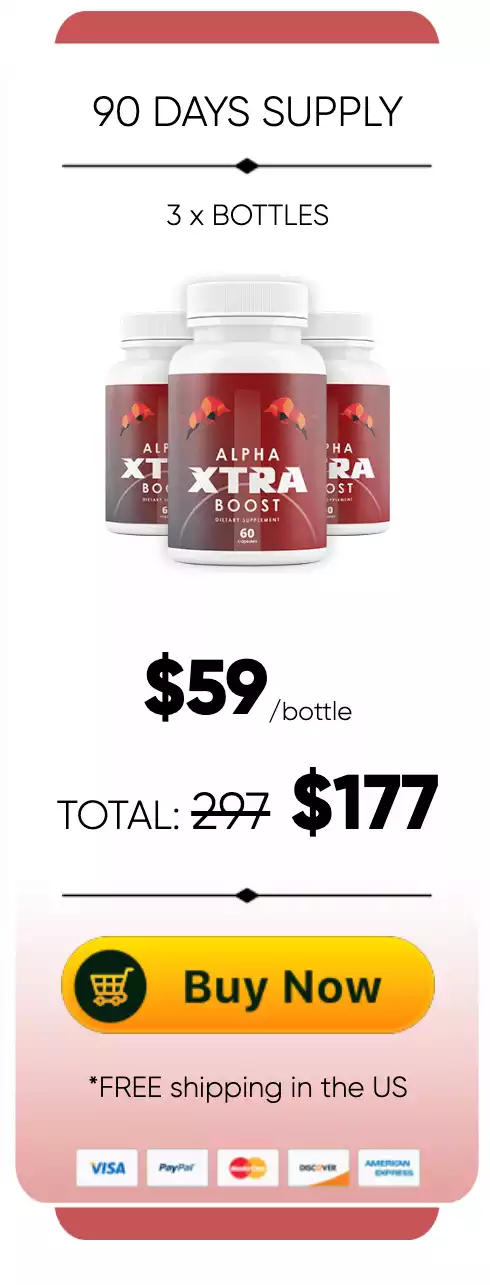 Alpha Xtra Boost - 3 Bottles
